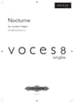 Nocturne SSAATTBB choral sheet music cover